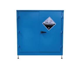 Armário Corta Fogo Standard Para Ácidos E Corrosivos Azul - 1,00 X 1,00 X 0,45 Metros - 690202013 - Redentor